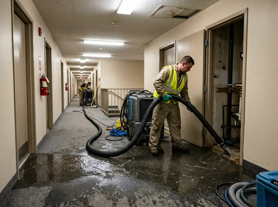 multi-unit-apartment-hallway-f-005 — frequently asked questions, Emergency Burst Pipe Water Extraction & Removal in Filer, ID